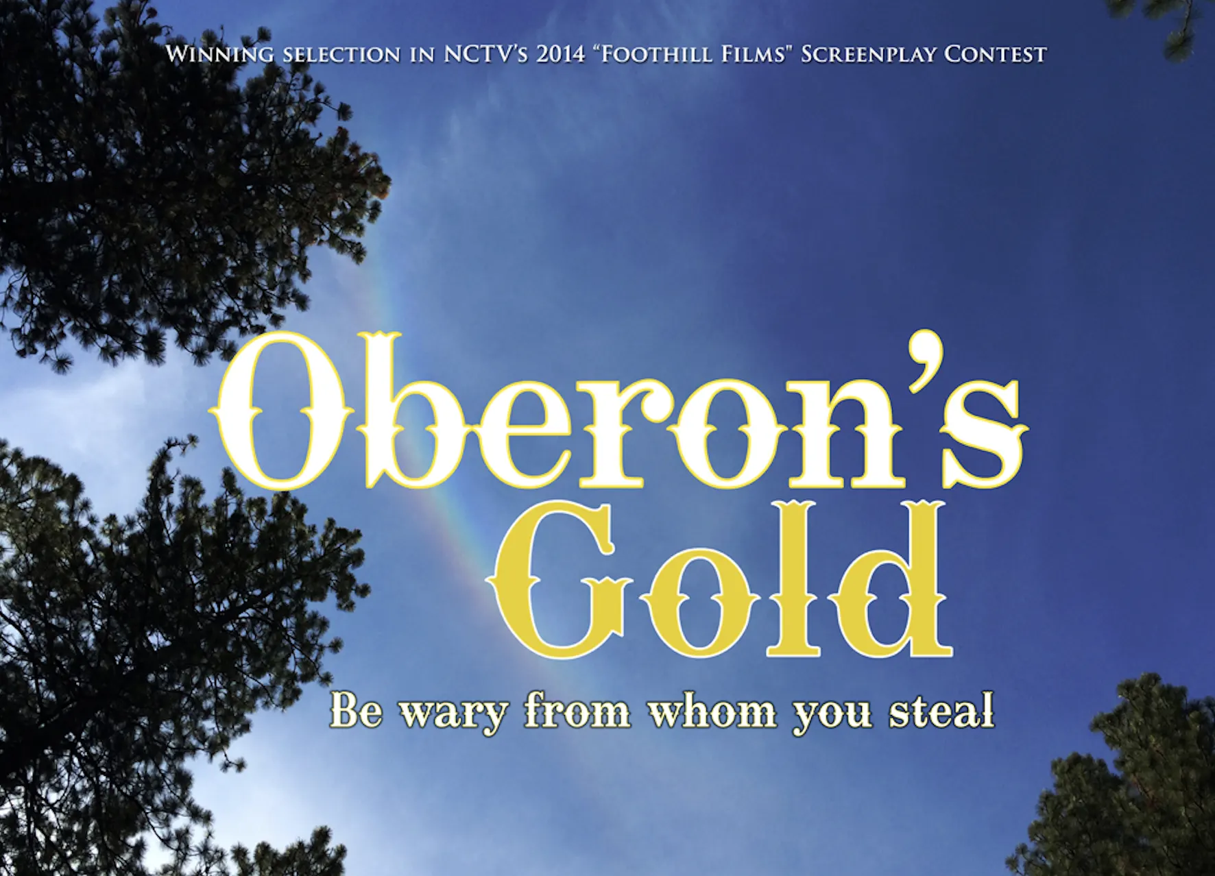Oberon’s Gold (2014) film title card.