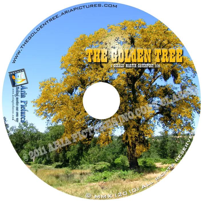 The THE GOLdEN TREE (2010) DVD disk art.