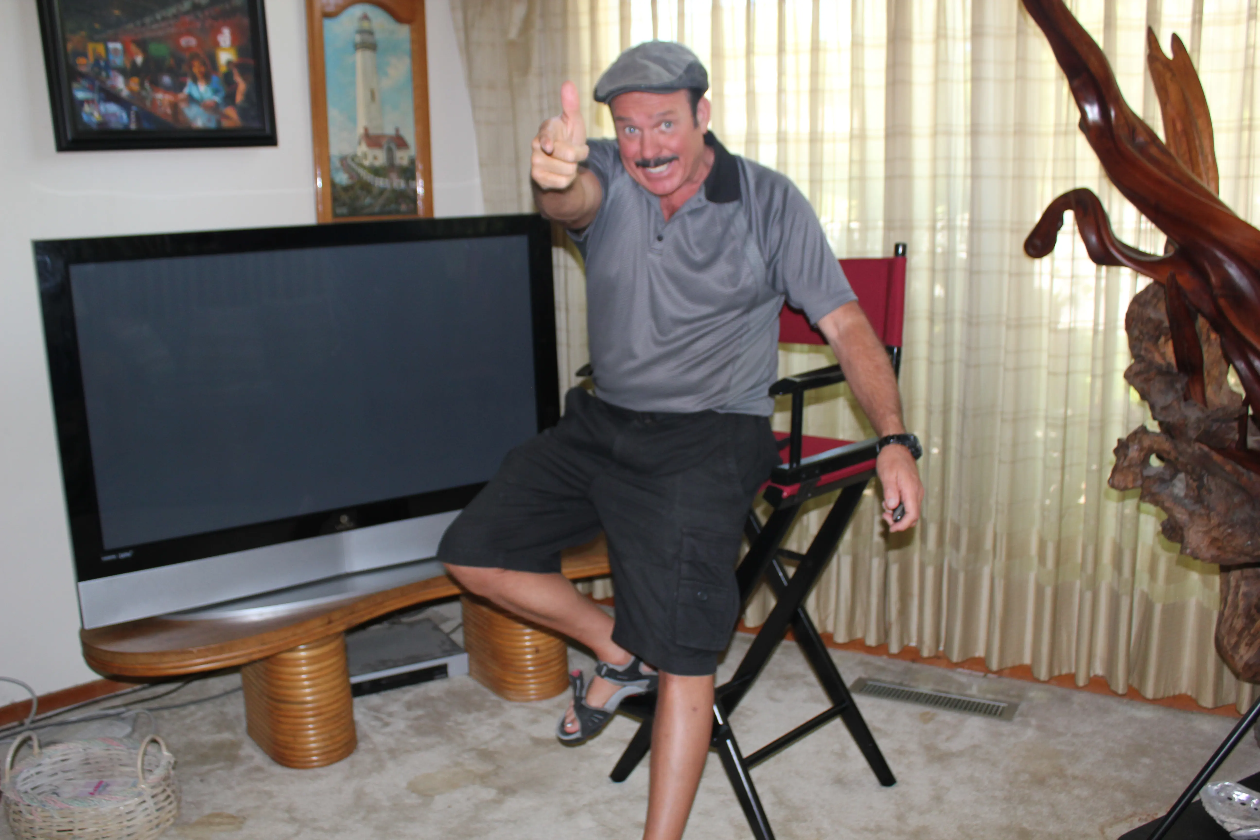The Producer (2012) Rob Tillitz on a director's chair 2.